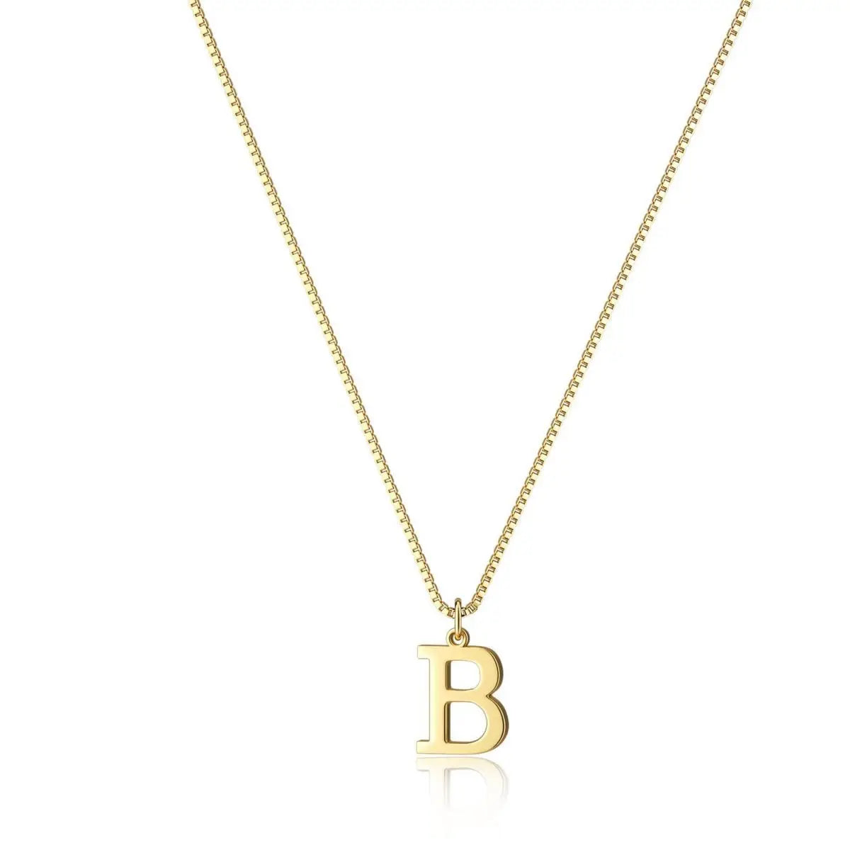 Simple New 26-Letter Pendant Necklace Gold Plated Stylish Everyday Charm Gift with Ladies Multifunctional Collarbone Necklace