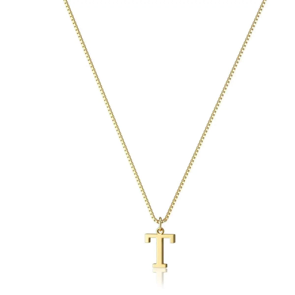 Simple New 26-Letter Pendant Necklace Gold Plated Stylish Everyday Charm Gift with Ladies Multifunctional Collarbone Necklace