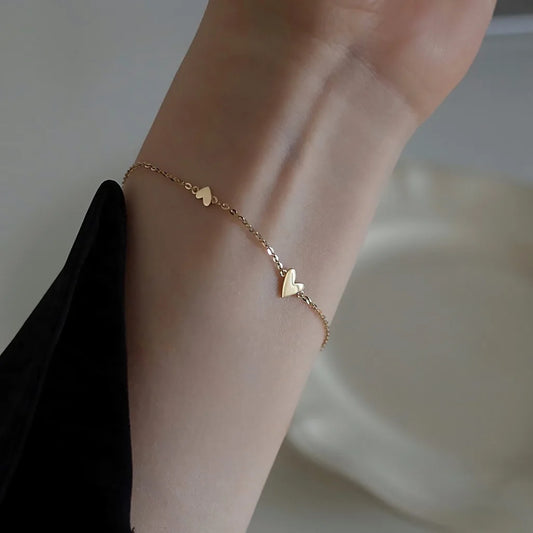 Fashion Stainless Steel Bracelet 2024 Heart-Shaped Bracelet Jewelry Wholesale/Delivery