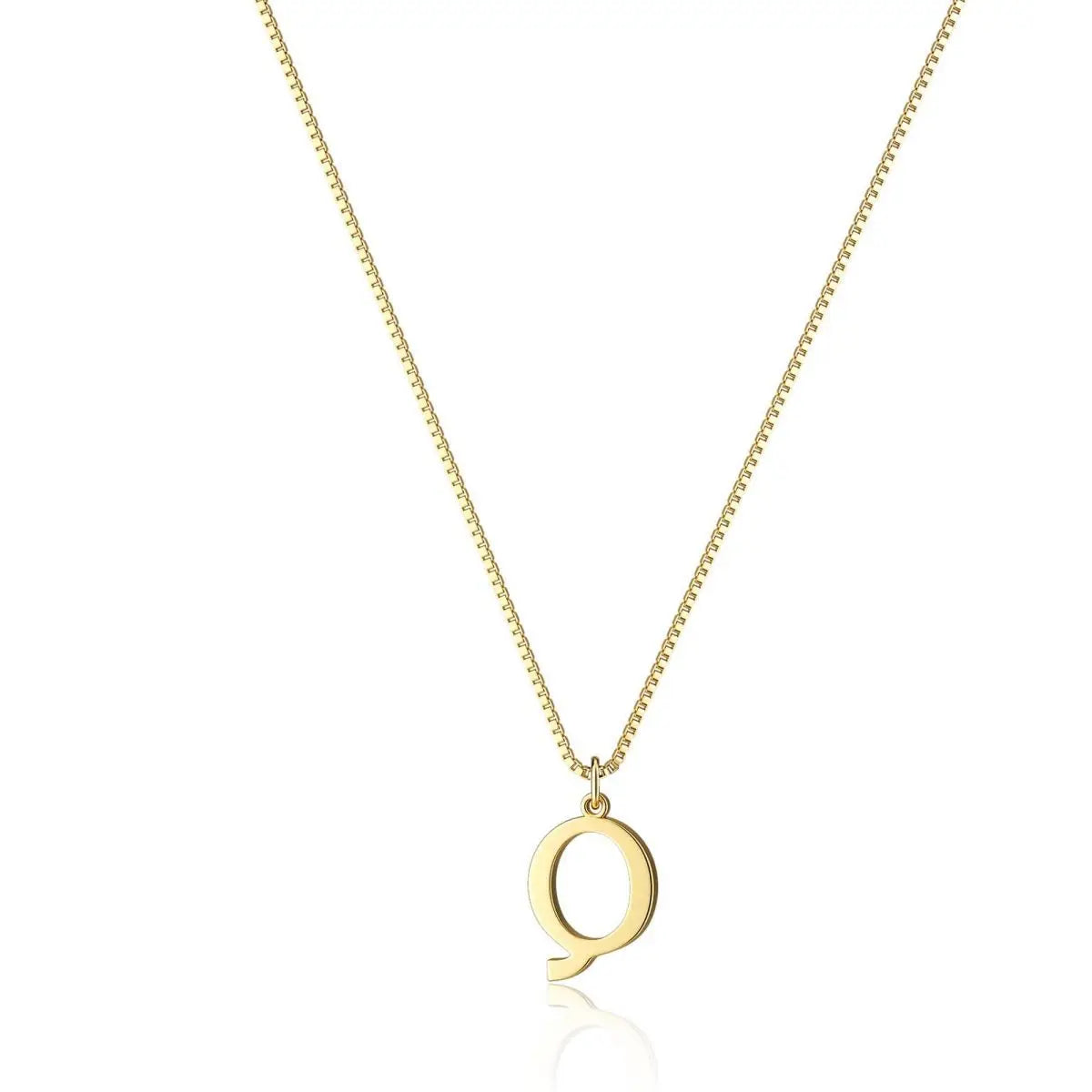 Simple New 26-Letter Pendant Necklace Gold Plated Stylish Everyday Charm Gift with Ladies Multifunctional Collarbone Necklace
