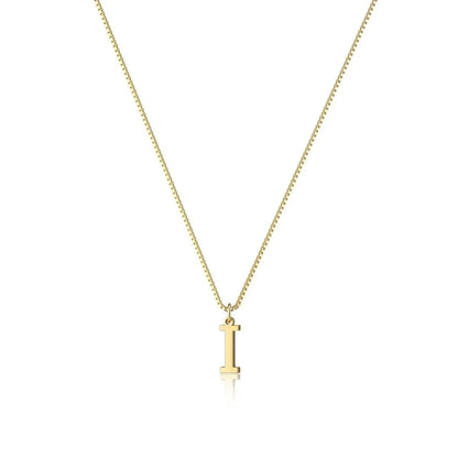 Simple New 26-Letter Pendant Necklace Gold Plated Stylish Everyday Charm Gift with Ladies Multifunctional Collarbone Necklace